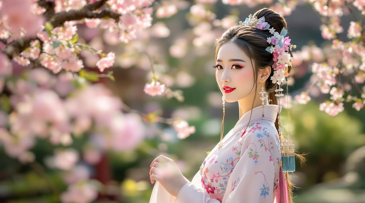 飘香影院古风汉服摄影教程：如何在普通公园拍出大片感